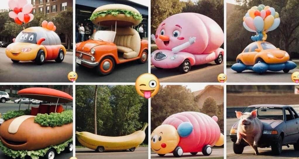 Goofy cars