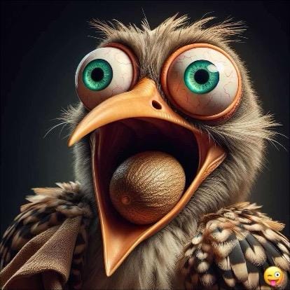 goofy ah bird